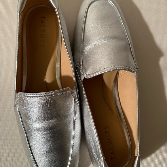 Never worn, silver Mocs. - Picture 10 of 11